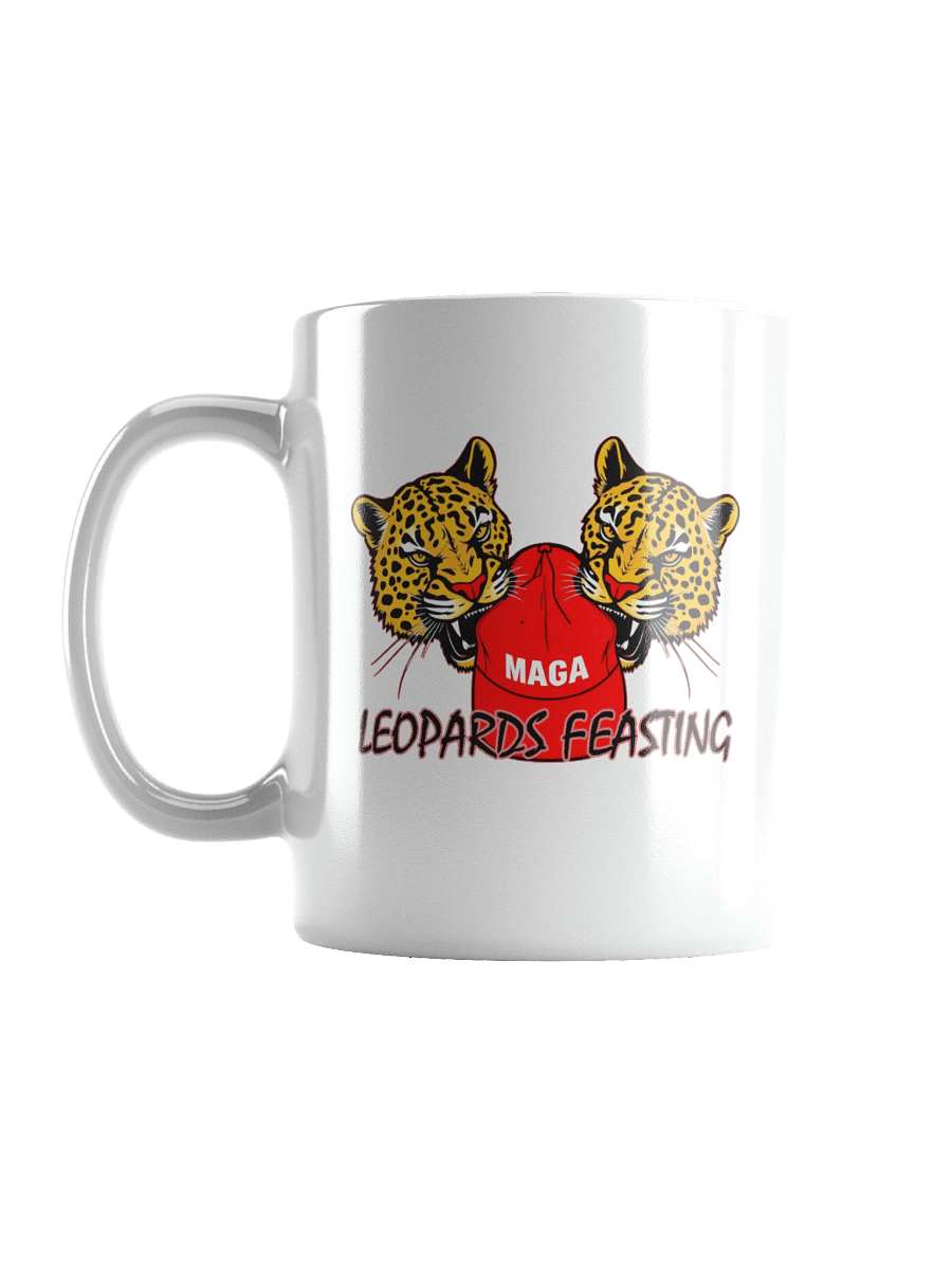 Leopards Feasting On MAGA - White Mug product image (1)