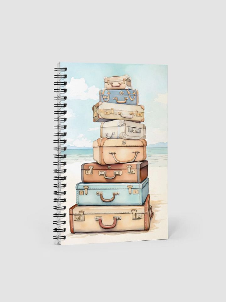 Vintage suitcases beach product image (1)