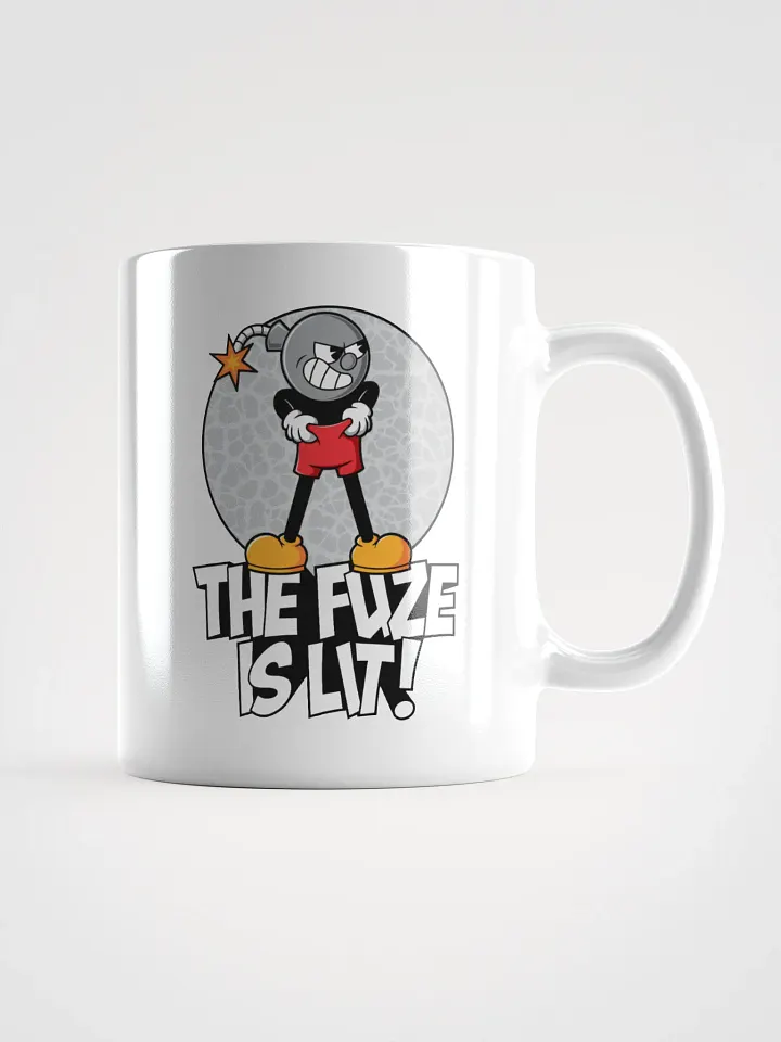 The Fuze is Lit – Activist Cartoon Coffee Mug product image (1)