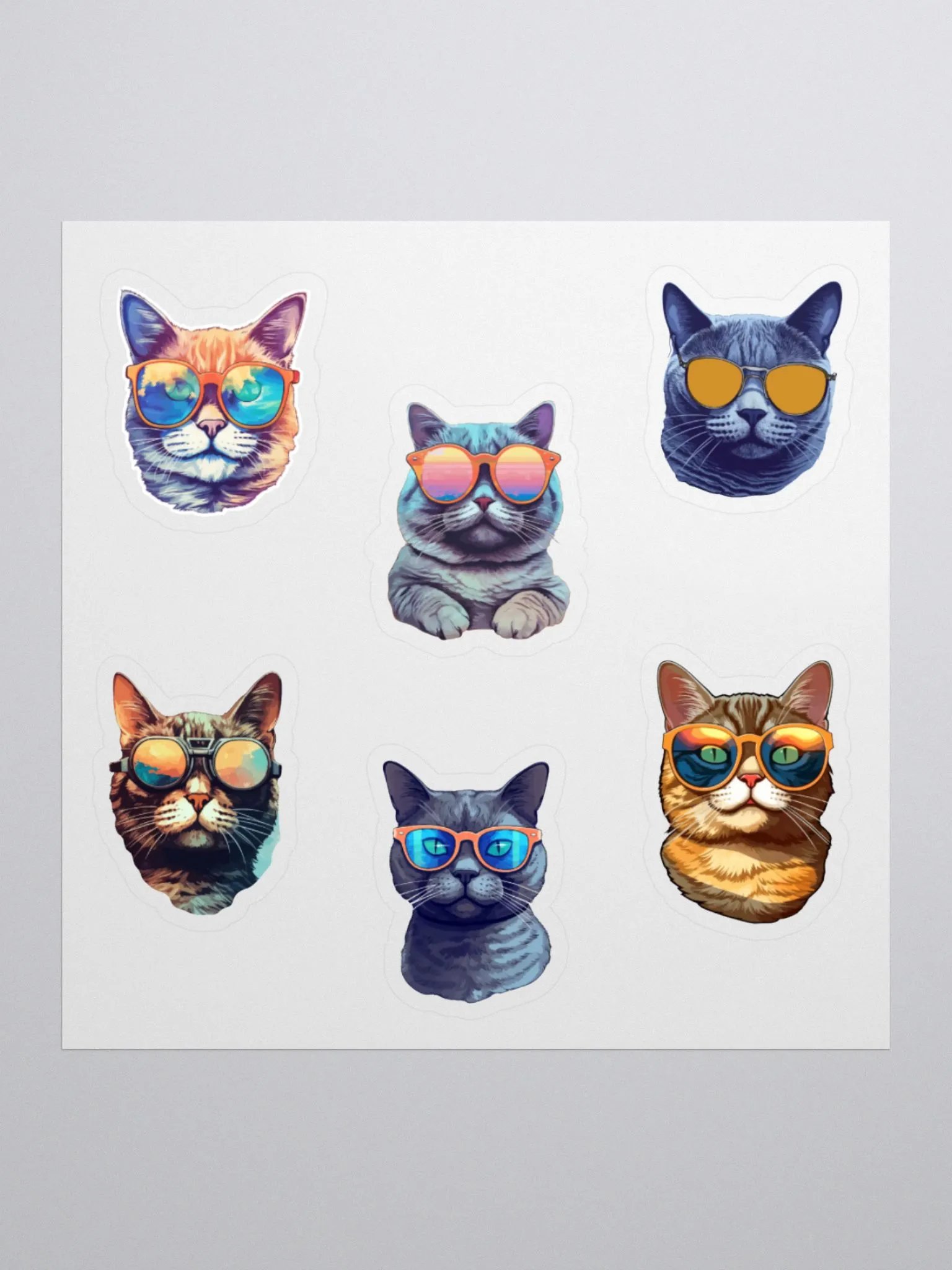 Cool Cats Bundle Sticker product image (1)