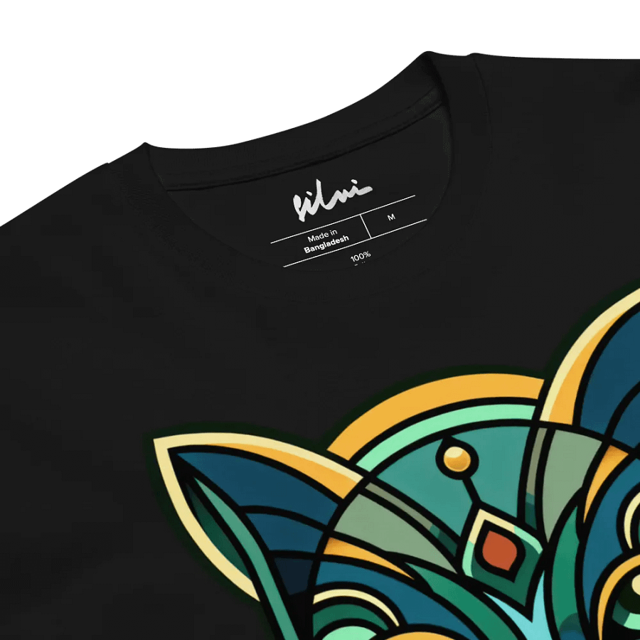 Tribal Cat Unisex T-Shirt – Bold & Stylish Feline Art 🐾 product image (6)