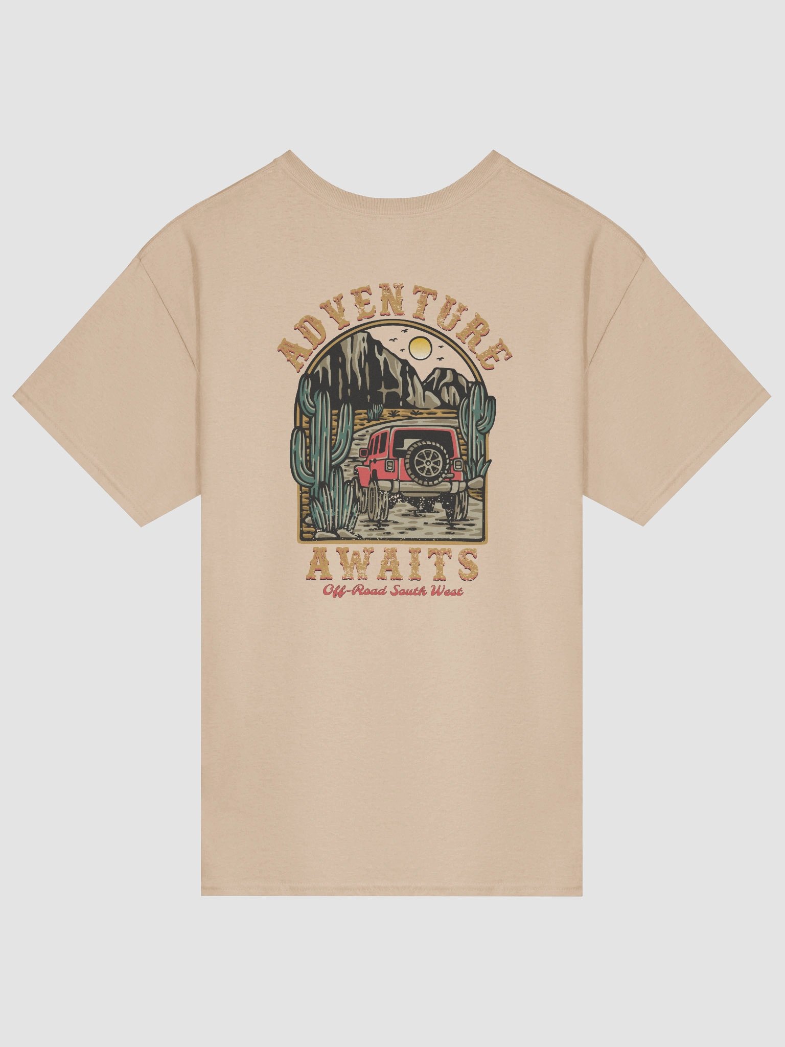 Adventure Awaits OFF-ROAD SOUTHWEST! 4x4 Overland T-Shirt Mojo Adventures Las Vegas Arizona California Nevada Mojave Sonoran Desert Explore product image (10)