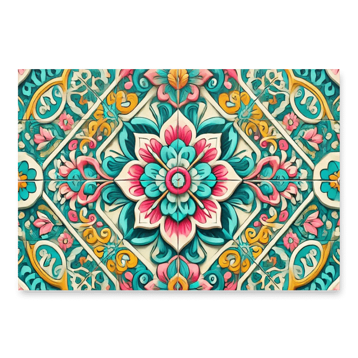 Peranakan-Inspired Wrapping Paper Sheets – Premium Quality Singapore Art product image (1)