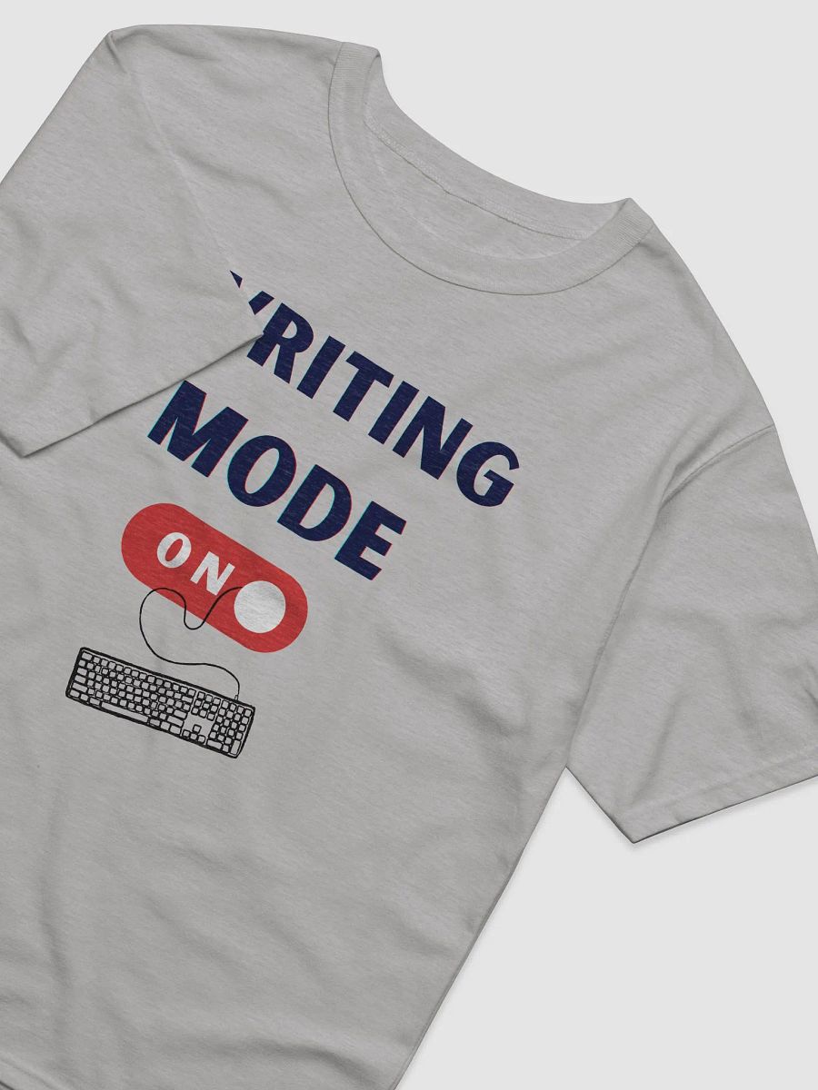 Writing Mode On - Relaxed Grey T-shirt product image (4)