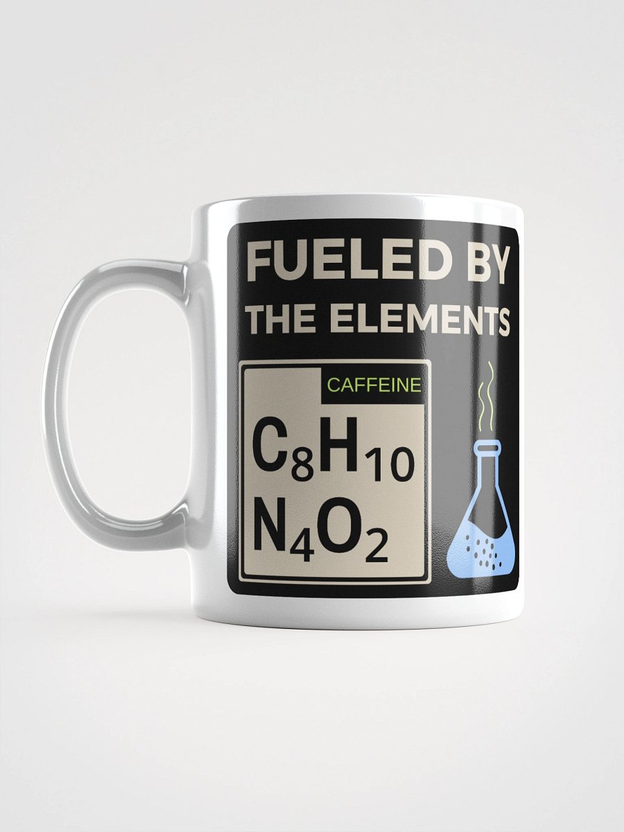 Fueled by the Elements Caffeine Molecule Science Mug – Nerdy Gift for Coffee Lovers product image (7)