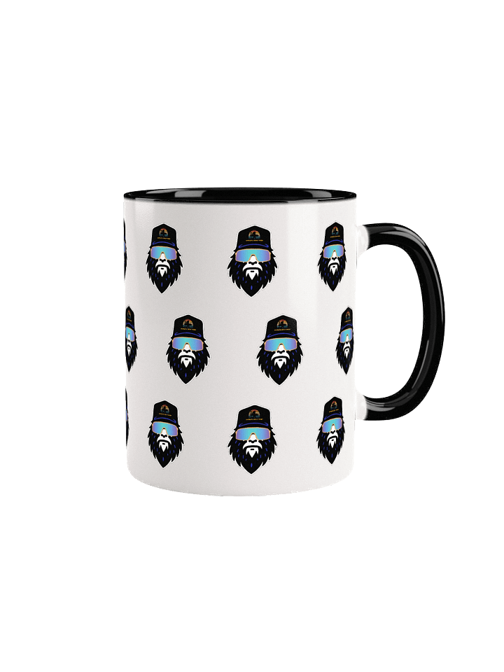 Destination Bigfoot Bronco Bigfoot Monogram Ceramic Mug with Color Inside (Multiple Colors Available) product image (10)