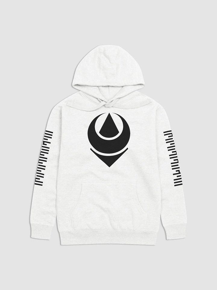 Rav Logo Solid Black Back Front 'n' Sleeves Hoodie product image (2)