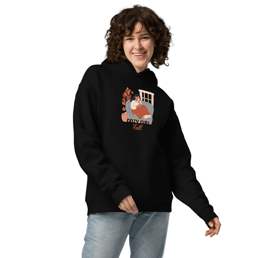 Cozy Girl Hoodie - Black product image (3)