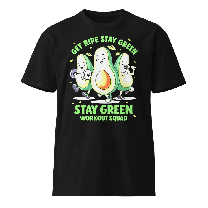 Avocado Fitness Fun Unisex T-Shirt product image (1)