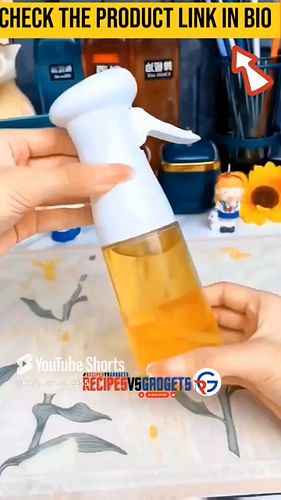 2 in 1 Olive Oil Sprayer and Oil Dispenser Bottle #shorts #youtubeshorts ( Product 9 ) https://amzn.to/4eVFn1M
