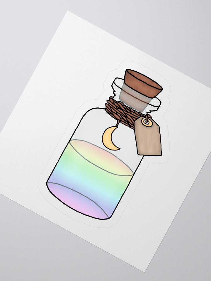 Rainbow Potion Bottle Sticker product image (5)