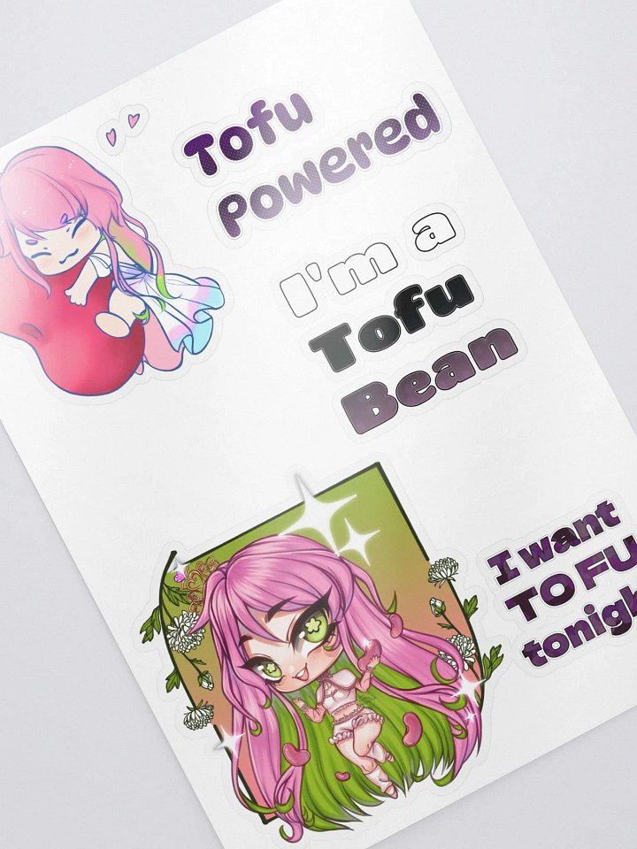 Tofu Sticker Set product image (2)