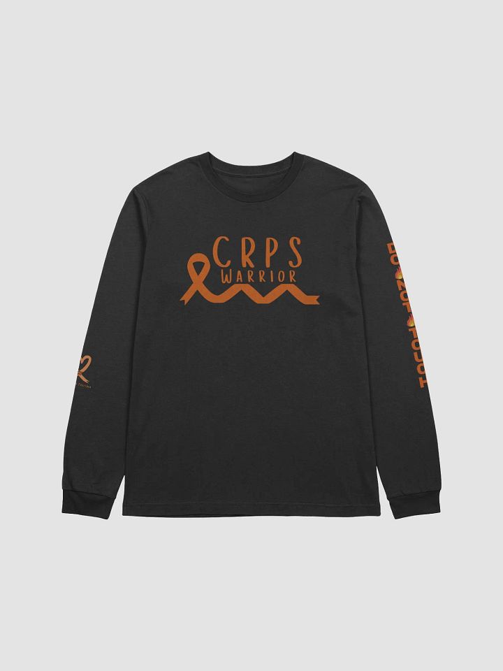 CRPS Warrior Bottom Ribbon Do Not Touch LEFT Arm 'Supersoft' Long Sleeve Shirt (Unisex) product image (1)