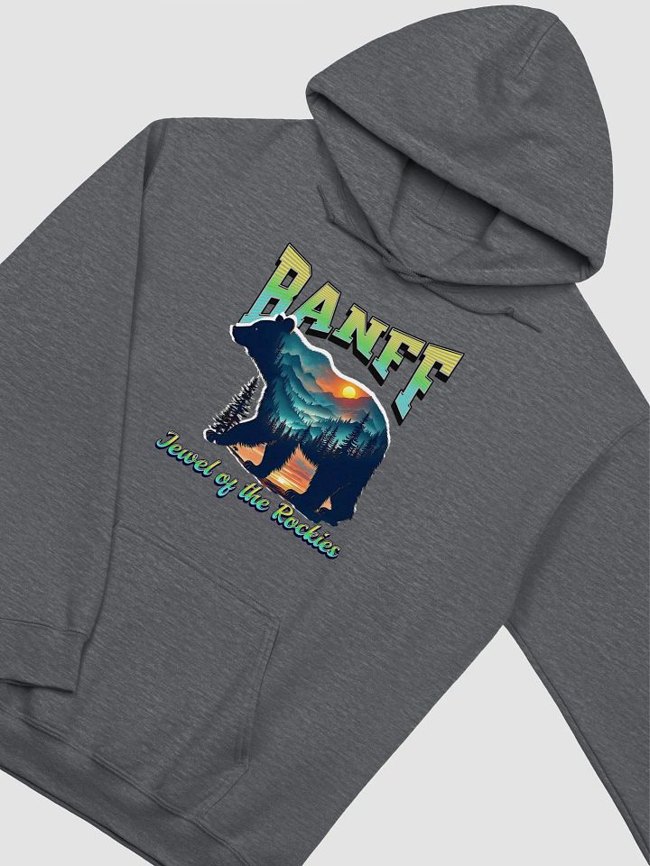 Banff Jewel Of The Rockies Bear Sunset Hoodie product image (4)