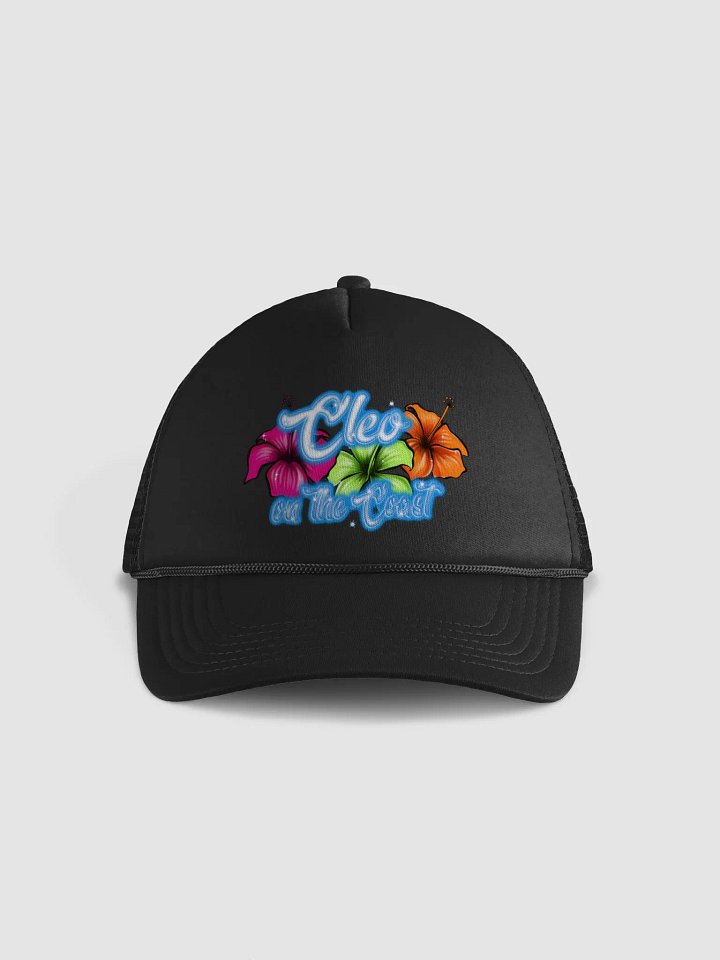 Cleo on the Coast foam TRUCKER cap product image (1)
