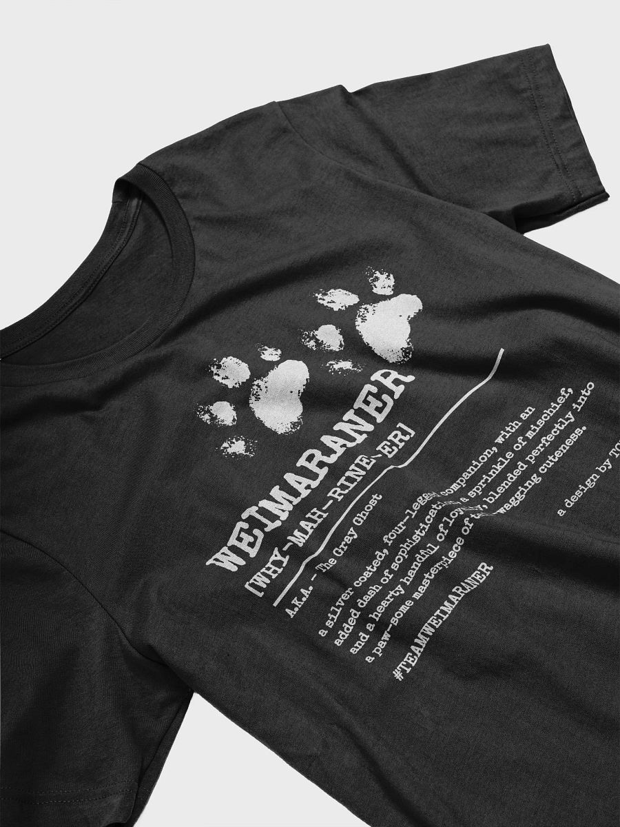 Definition of Weimaraner V2 - Bella+Canvas Supersoft T-shirt product image (4)
