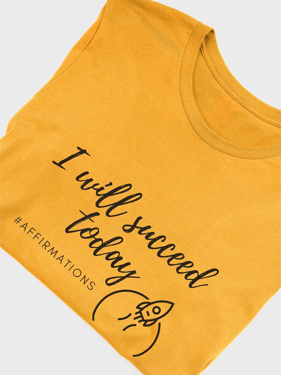 I will succeed today Dark Unisex Super soft T-Shirt product image (35)