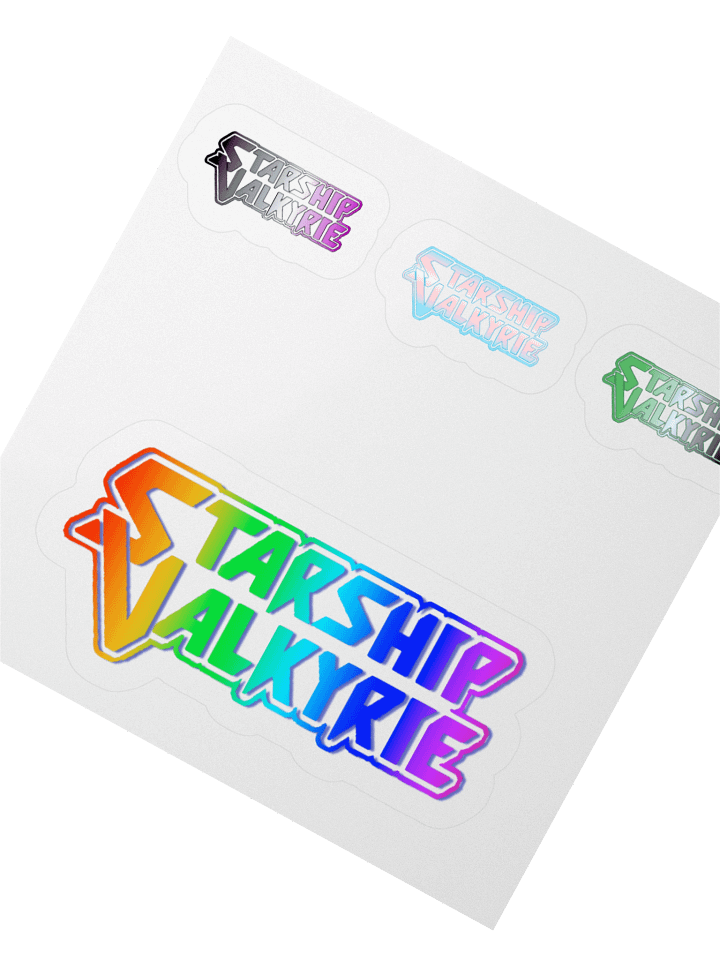 Starship Valkyrie Pride SSV Logos Sticker Set 1 product image (5)