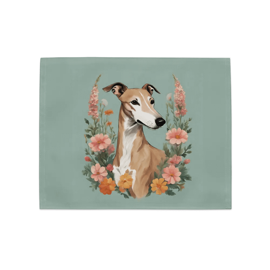 Floral Greyhound Placemat Set product image (3)