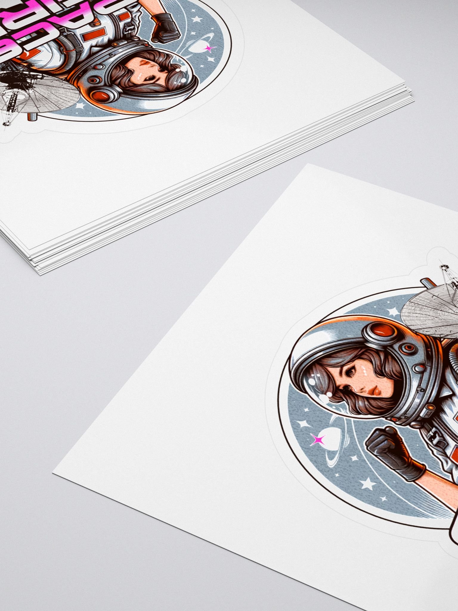 Space Girl Sticker product image (4)