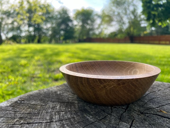 6.75 inch Oak Bowl product image (1)