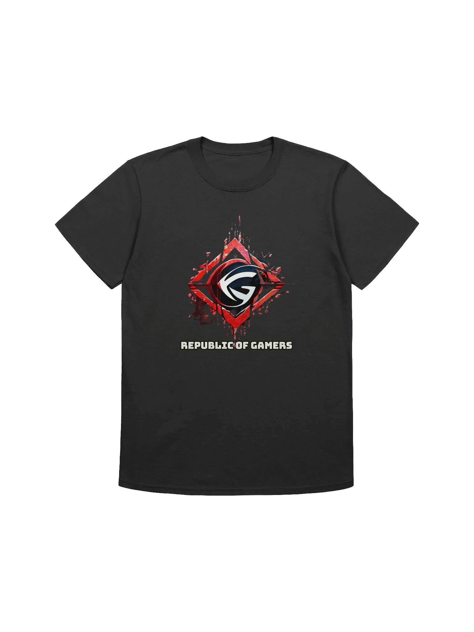 Republic of Gamers Logo T-Shirt, Trendy Gamer Tee, Perfect Gift for Gaming Enthusiasts product image (2)