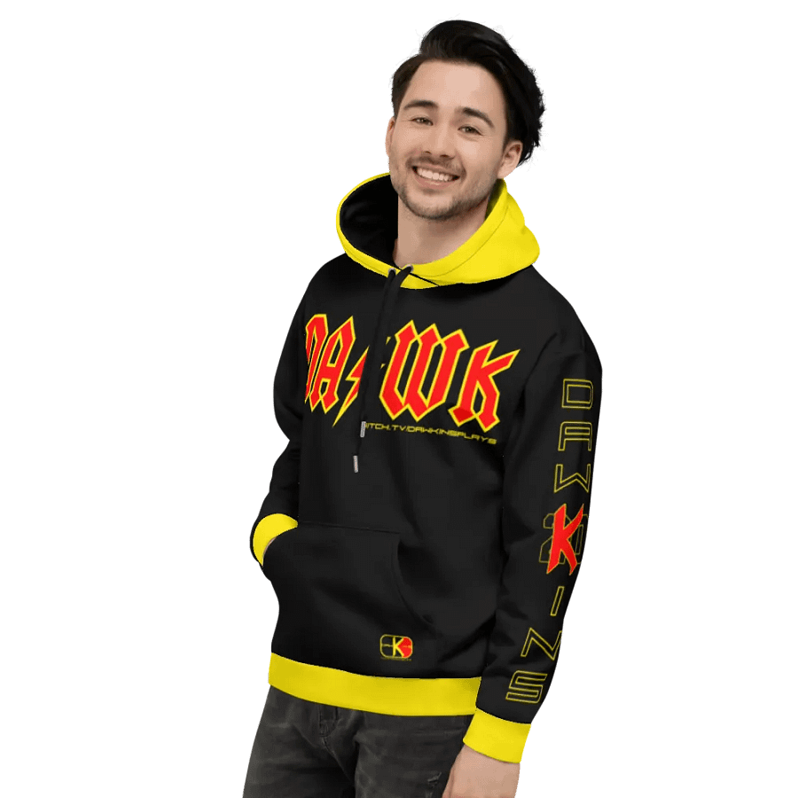 Dawkins Red Yellow Hoodie product image (9)