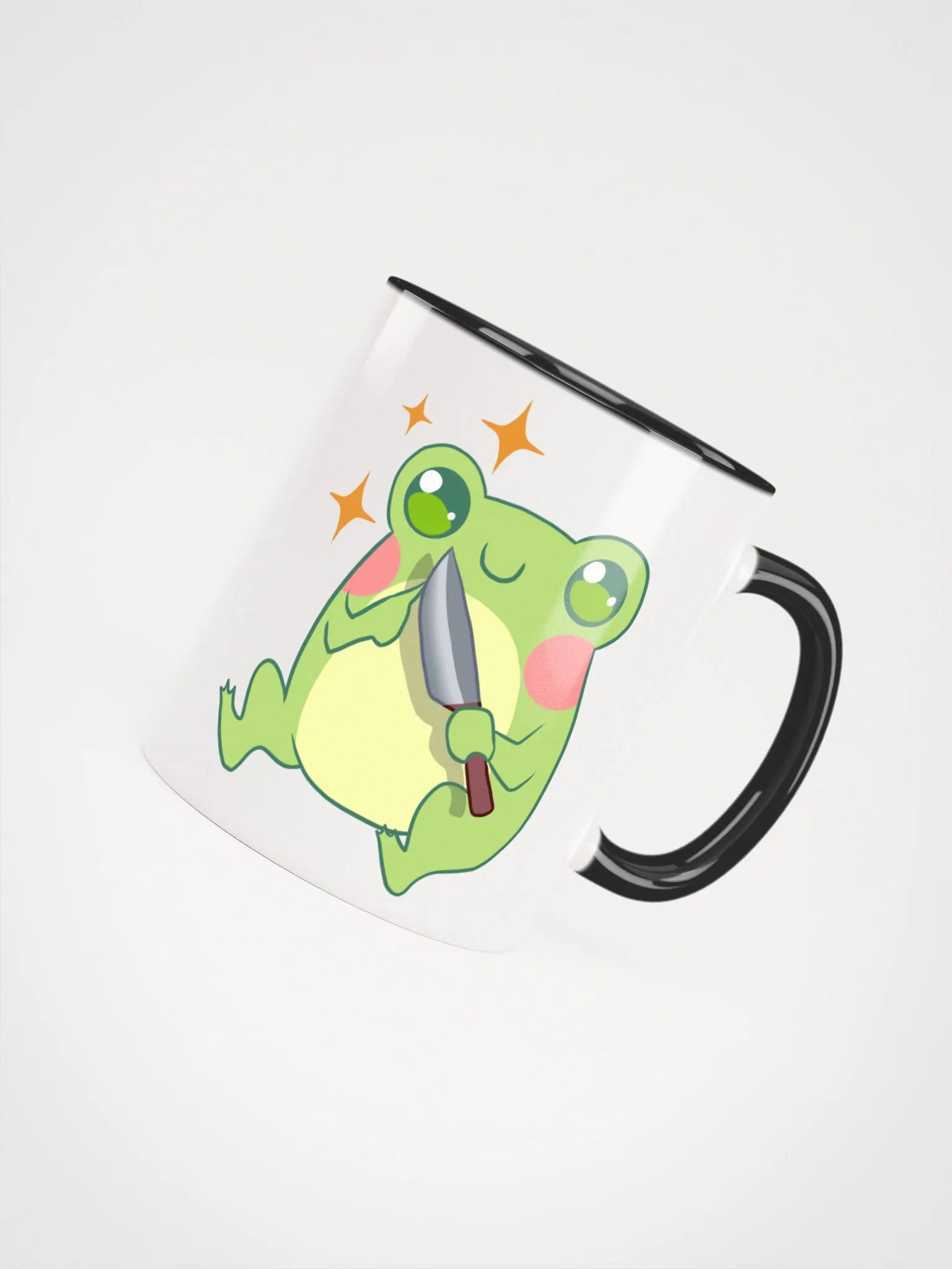 Frog with a Knife Mug product image (38)