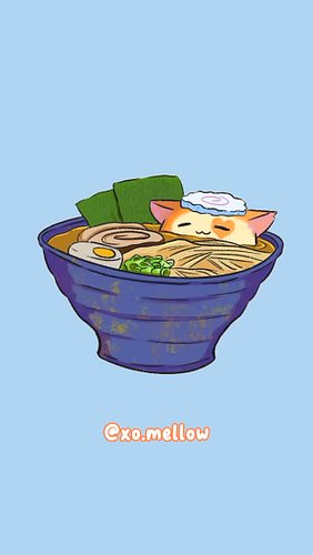 It’s a ramen kind of day 🫠🫠 share if you relate

🔈: @ minton__jr 

#Xomellow #artofmatsu #kawaiicat #catillustration #catinfl...