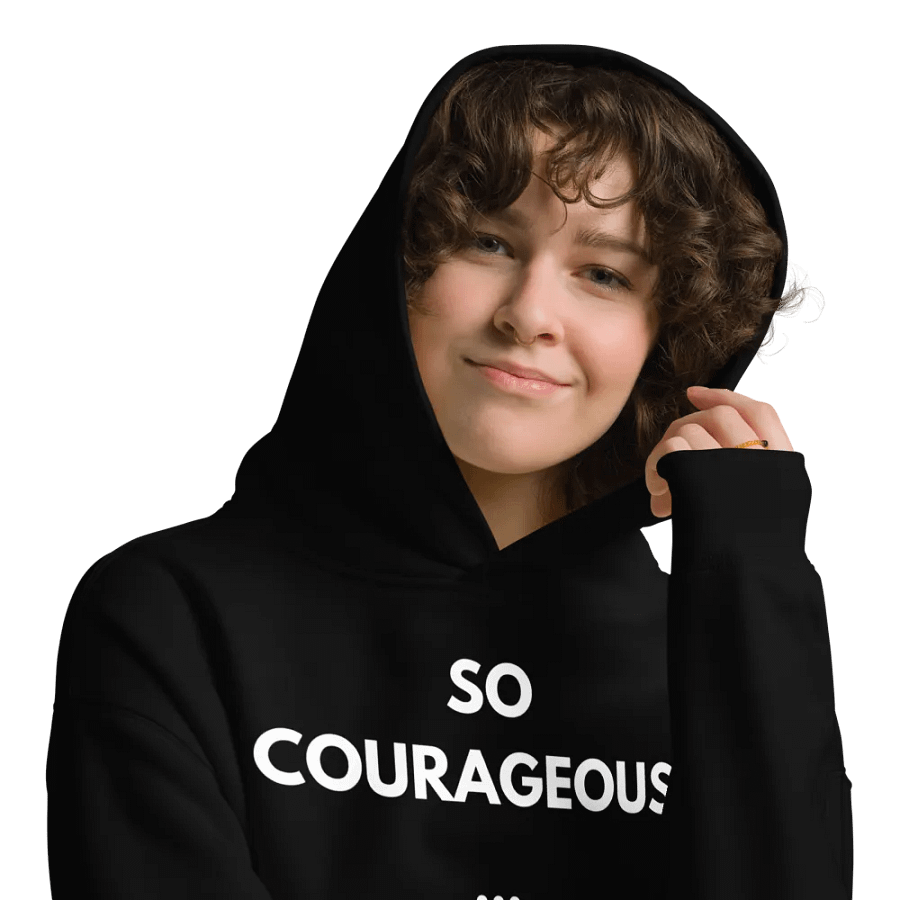 So Courageous Motivational Hoodie product image (9)