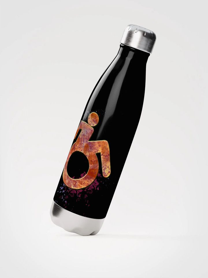 Wheelie, Orange Splash SS Water Bottle product image (2)