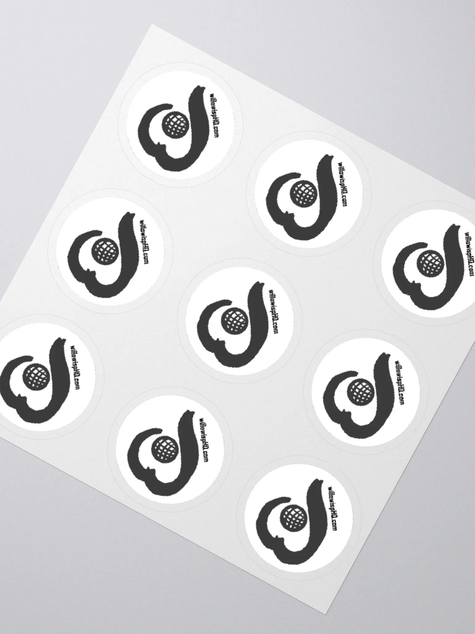 WILLOWISP Stickers (black and white) product image (6)