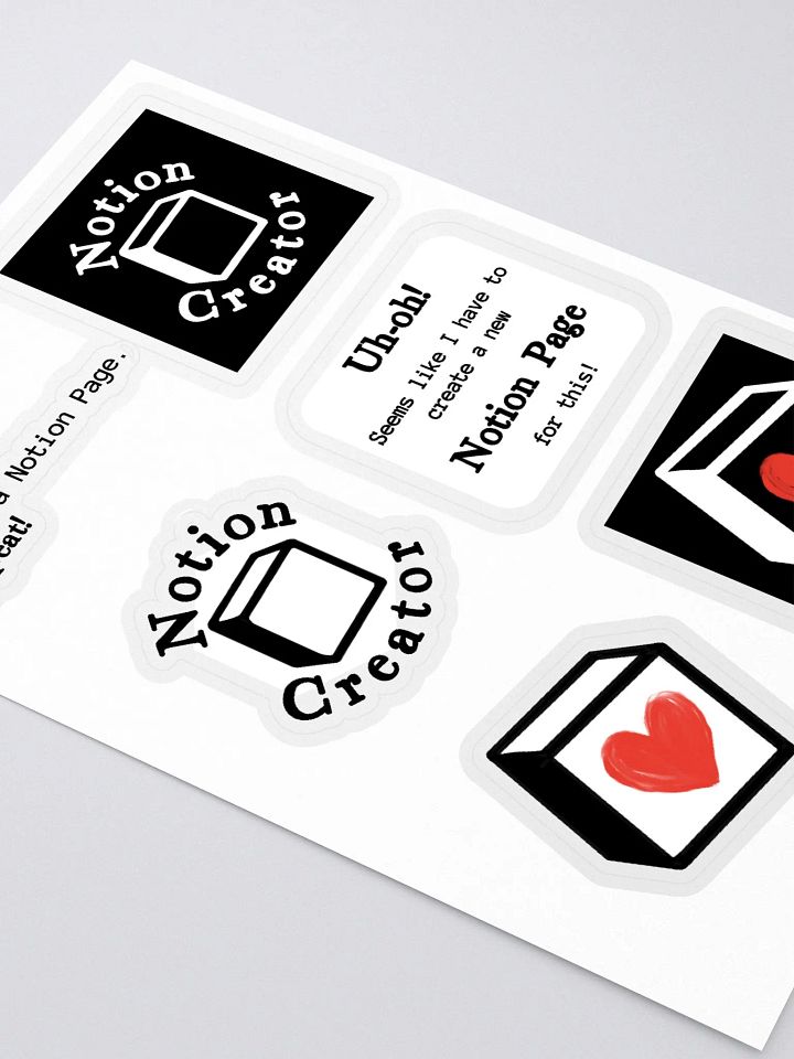Notion Sticker Sheet product image (2)