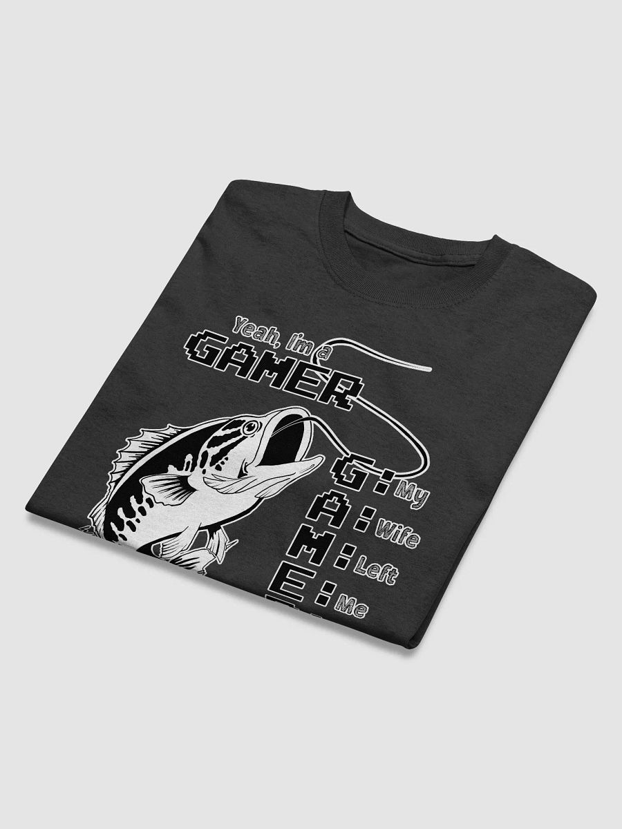 Yeah, I'm a GAMER Shirt Black/White product image (21)