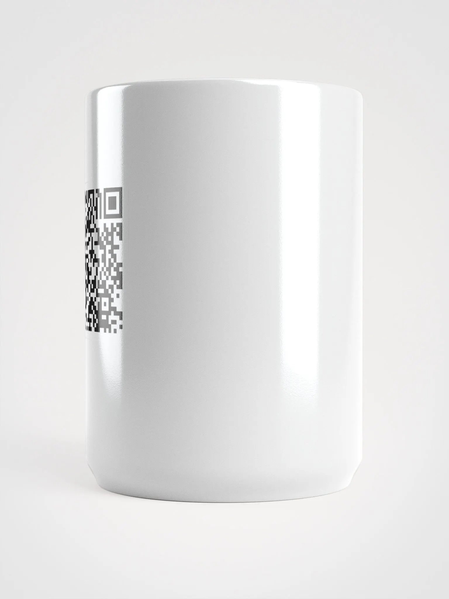 2025 Extra Life- Scan & Sip: White Glossy QR Mug product image (2)