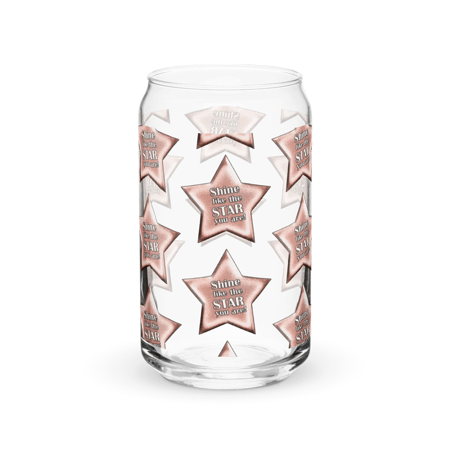 Shining Star Glass (Pink Star) product image (10)