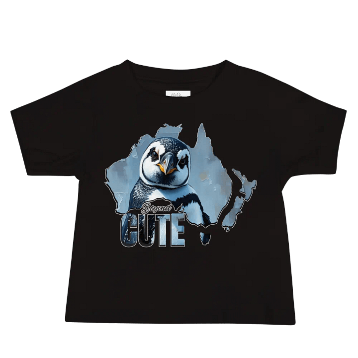 PONDERING PENGUIN: "BEYOND CUTE" Baby Tee product image (2)