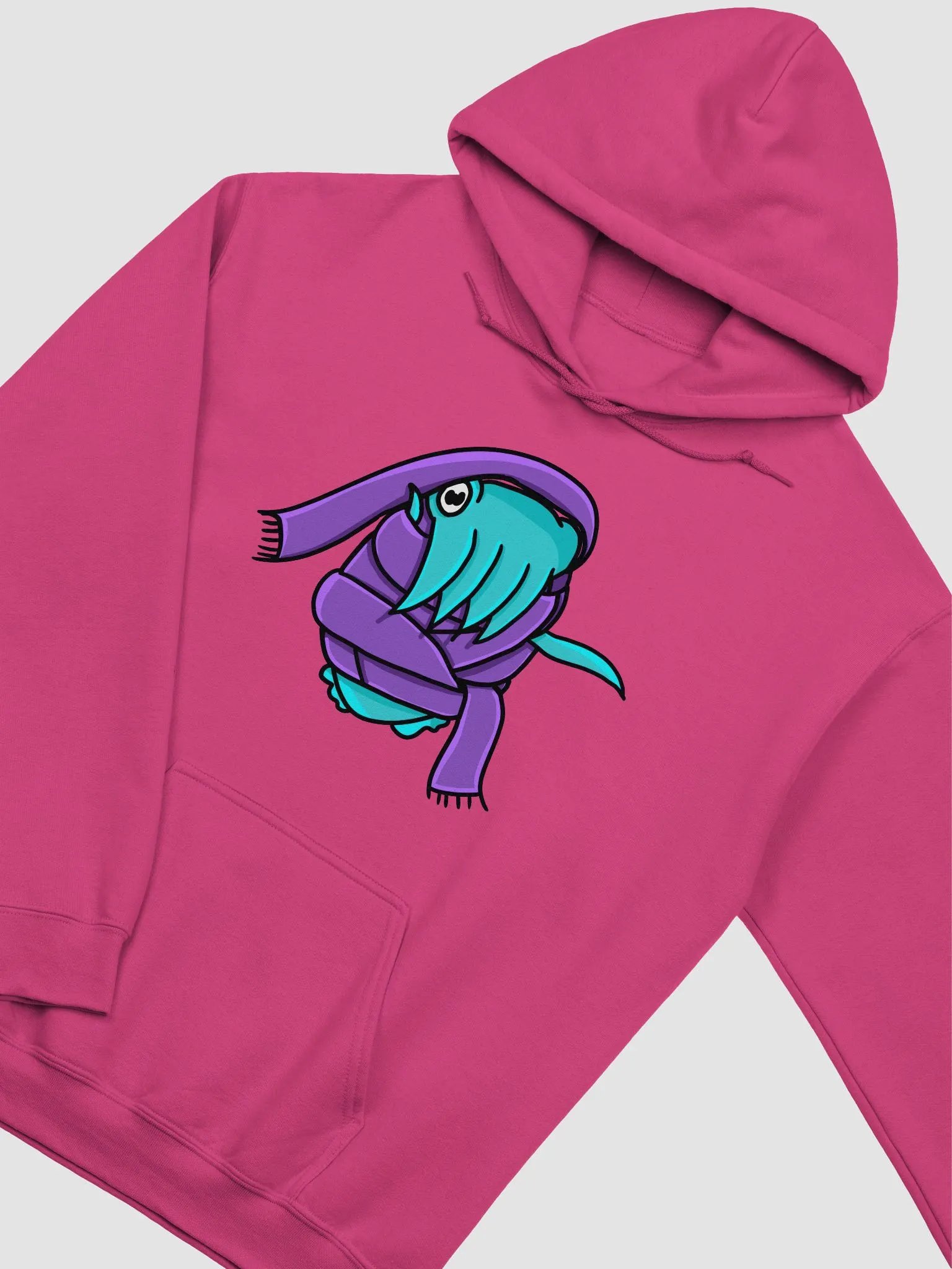 Cuttlefish in Scarf Hoodie product image (45)