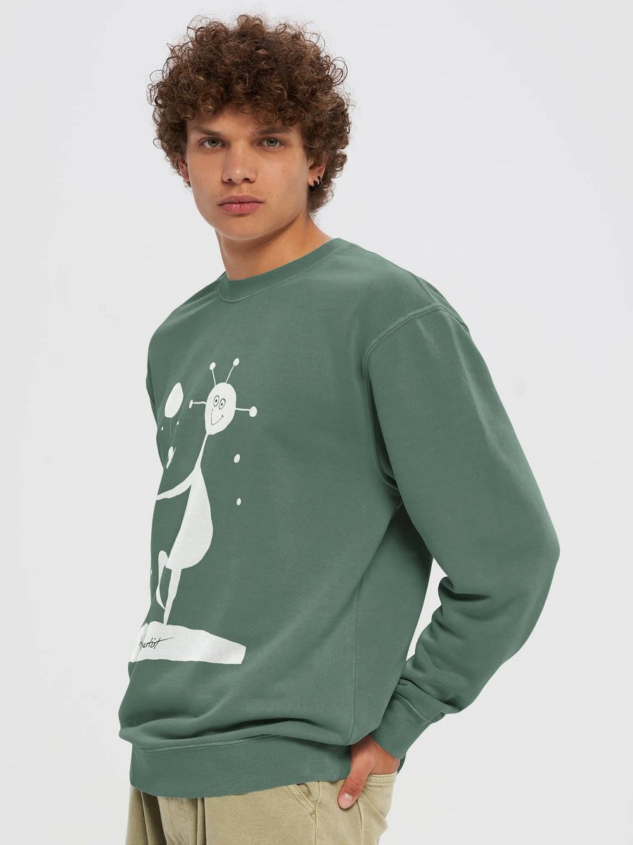 Independent Trading Co. Unisex Midweight Pigment Dyed Sweatshirt product image (1)