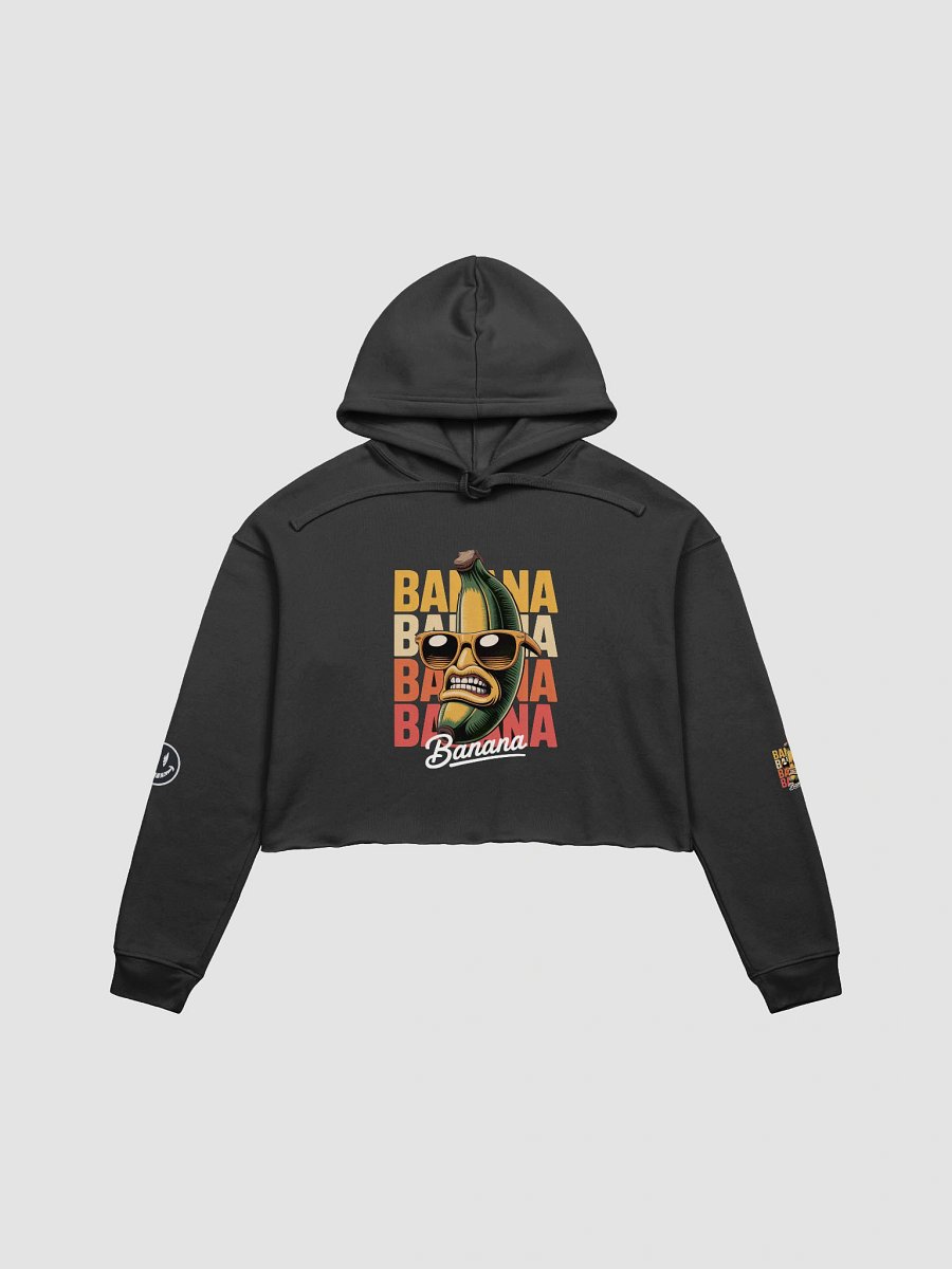 Cool Banana Vibes Crop Hoodie product image (3)