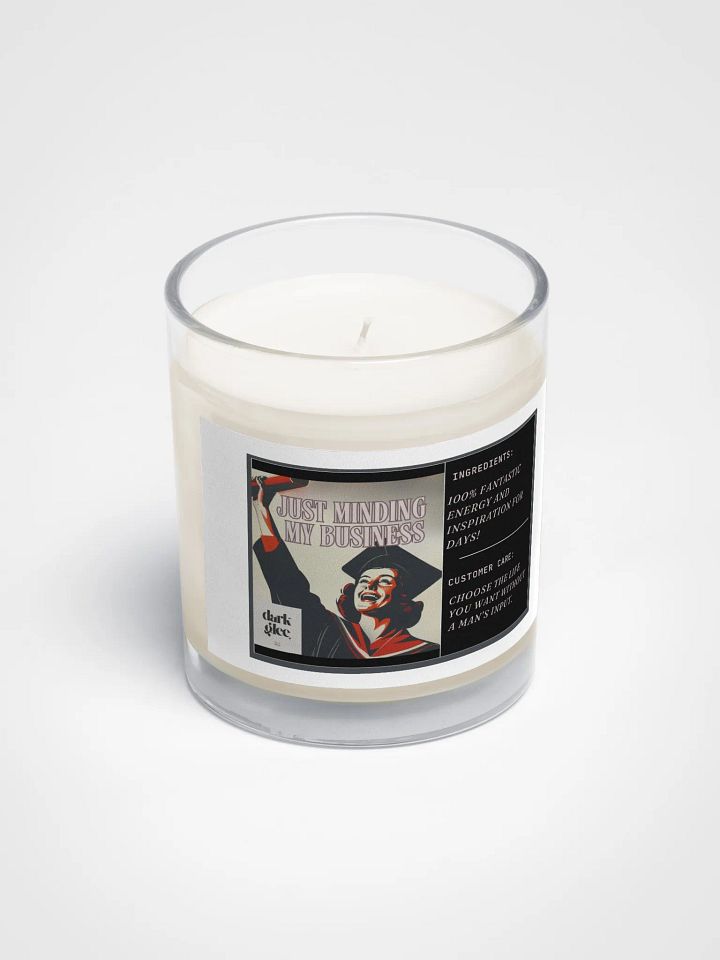 Empowerment Soy Wax Candle: Just Minding My Business product image (2)