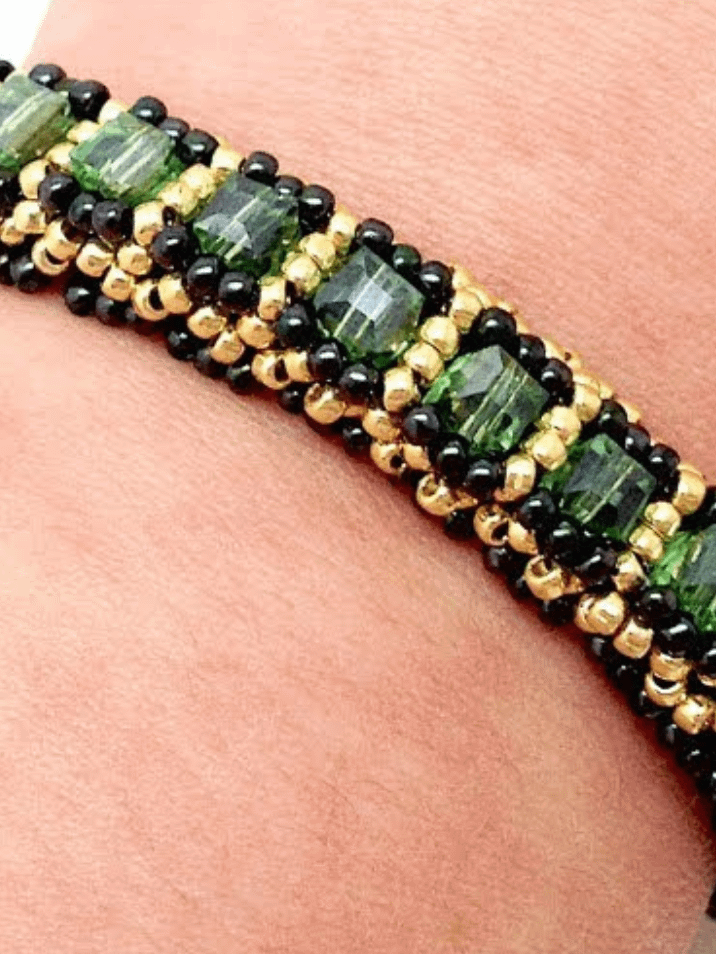 Beading Pattern – Crystal Cube Tennis Bracelet product image (2)