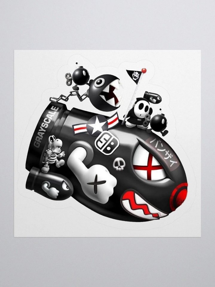 Smashed Brothers Bomber Bill Slap Sticker product image (1)