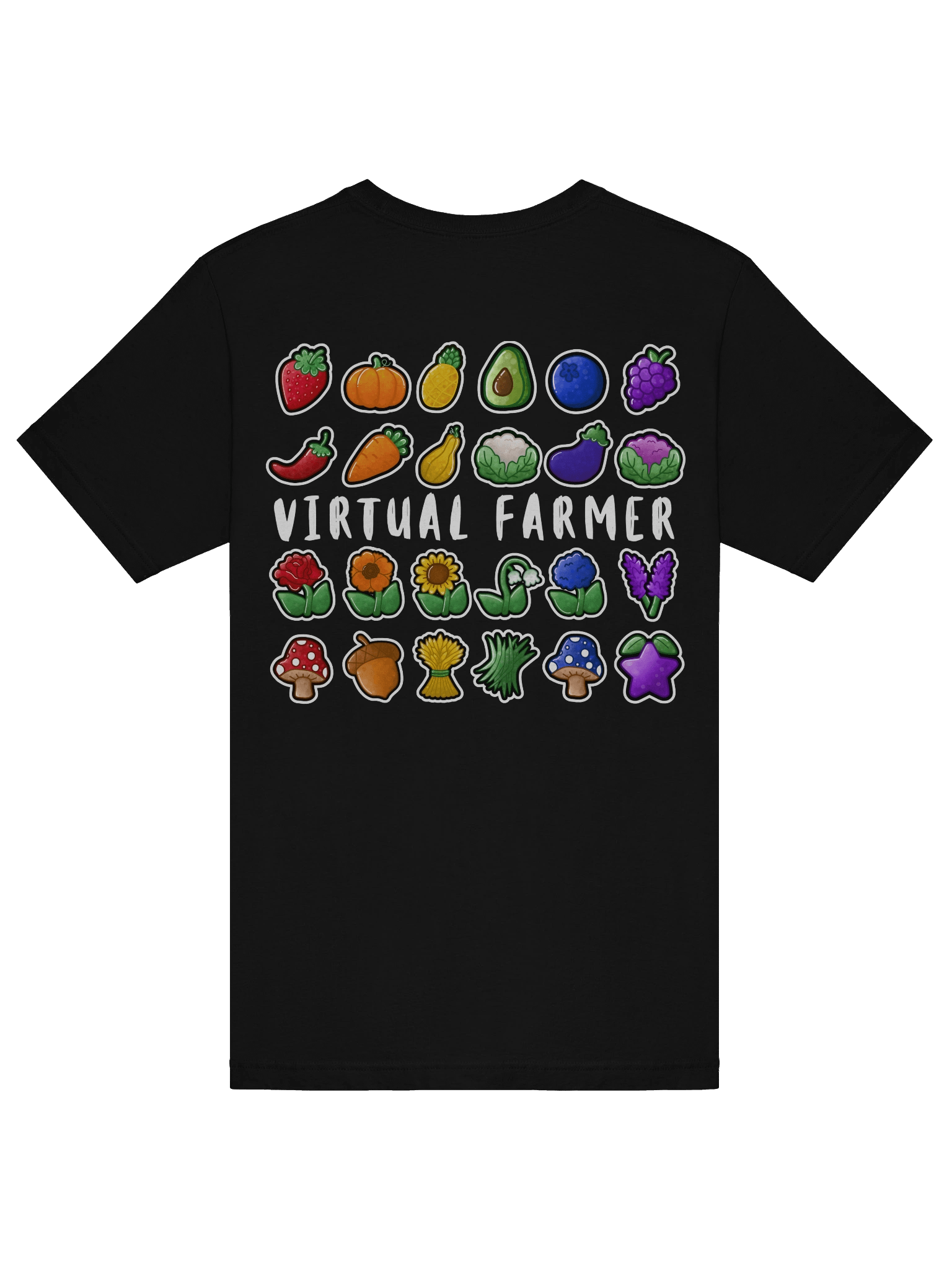 Virtual Farmer Tee - White Text product image (6)
