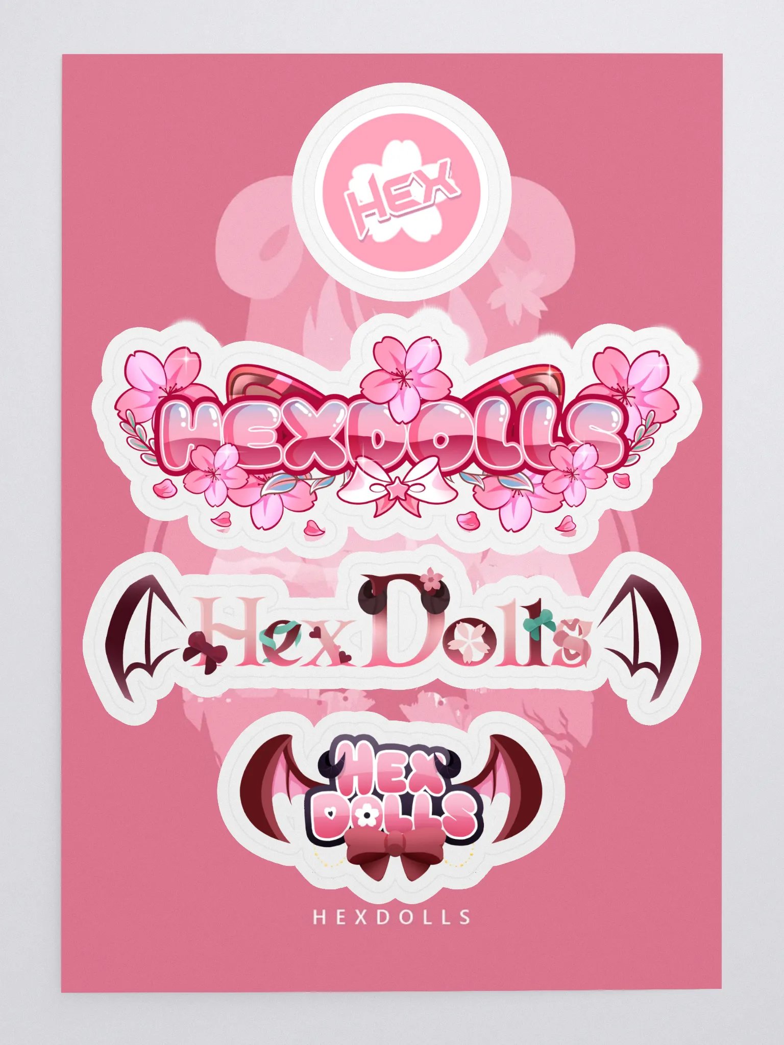 Evolution of Hex Logo Stickers product image (3)