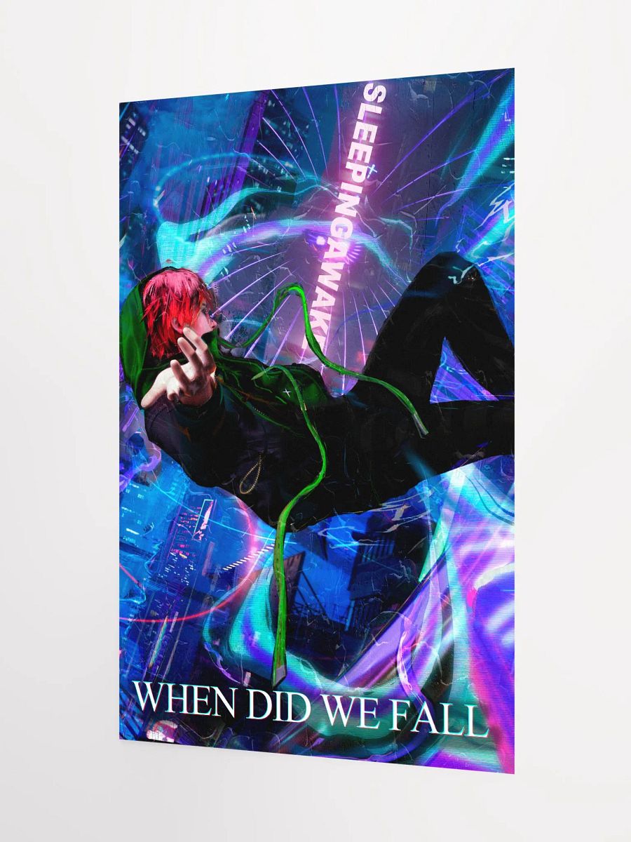Sleeping Awake When Did We Fall Album Poster product image (3)