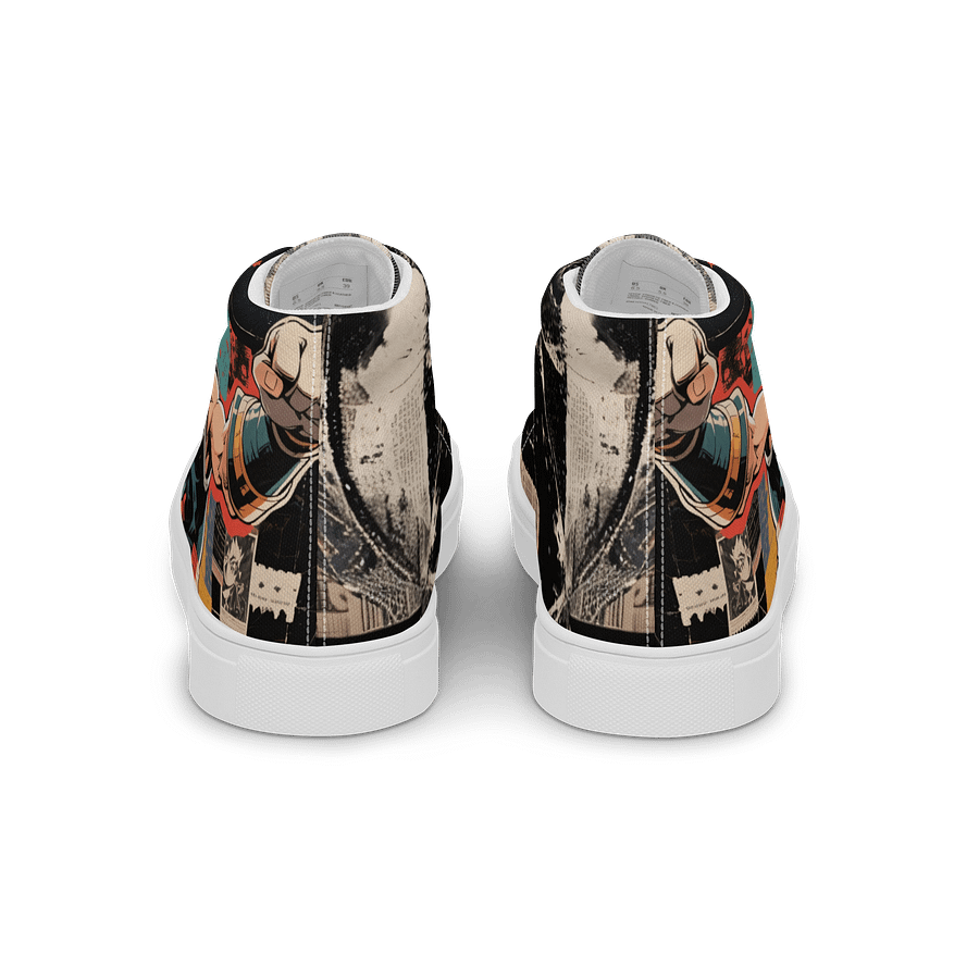 Epic Anime Power Canvas High Tops product image (4)