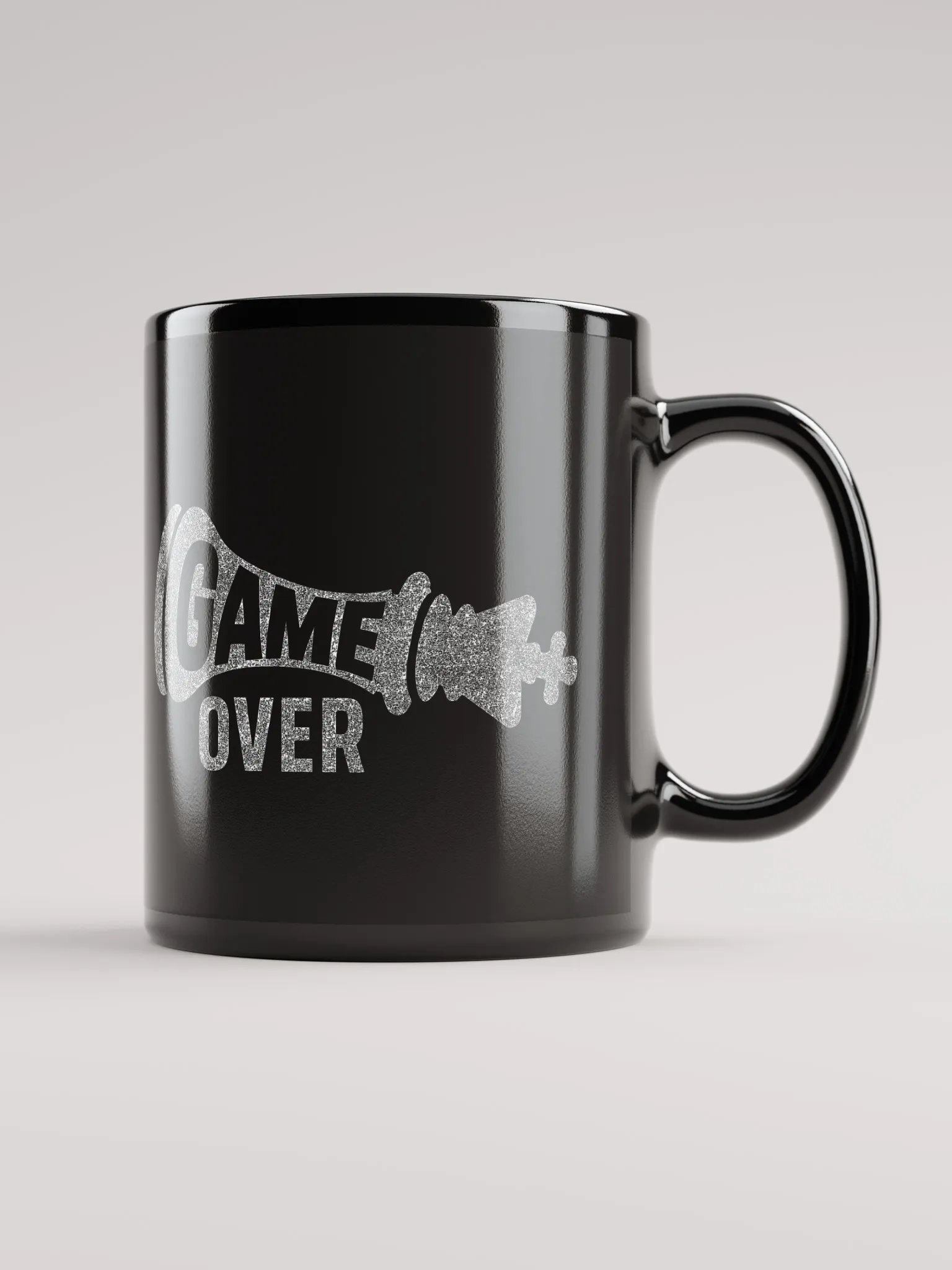Game Over - Black Glossy Mug product image (1)