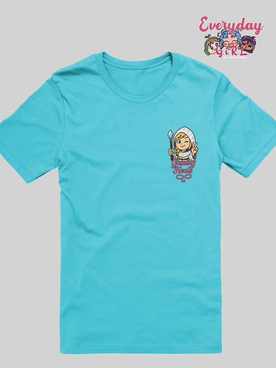Gamer girl t-shirt - Gaming Heals by G.i.R.L. product image (1)