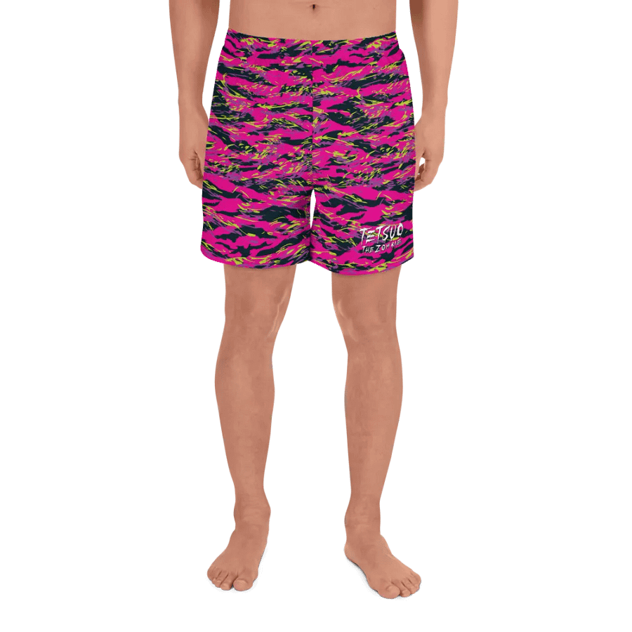 Pink Camo Athletic Shorts product image (3)